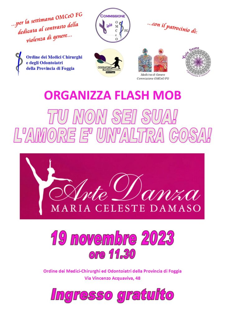 Sembra sempre impossibile finché non viene realizzato. Danza durante la giornata evento per Operatori d'ascolto per vittime di violenza.